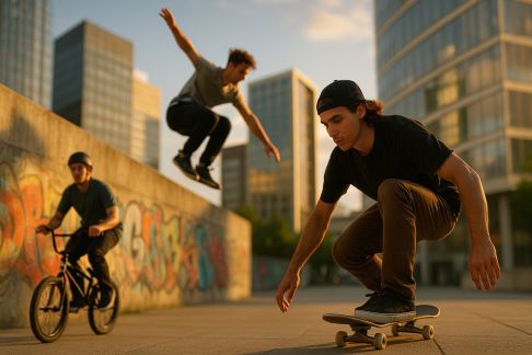 Découverte : les nouvelles tendances dans les sports extrêmes urbains