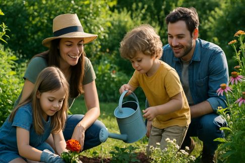 Les bienfaits du jardinage en plein air pour petits et grands