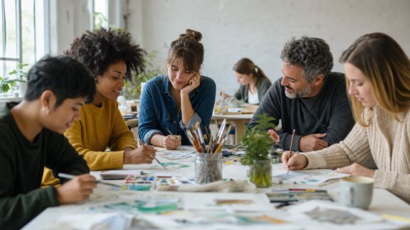 Essor des ateliers collaboratifs en ligne pour la création artistique