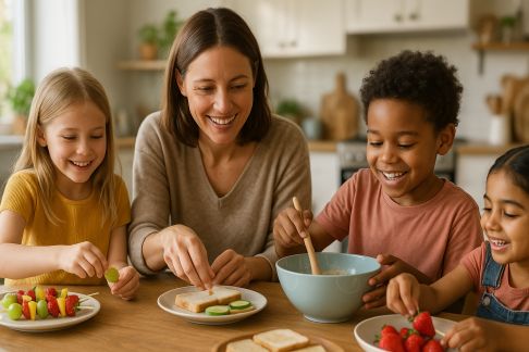 Ateliers de cuisine pour enfants : recettes faciles à préparer ensemble