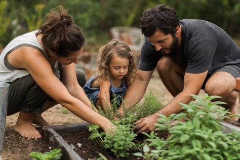 Initiation au jardinage sensoriel : activités pour éveiller les sens en famille