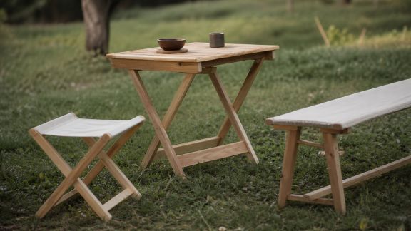 Fabriquer son propre mobilier nomade pour les sorties plein air