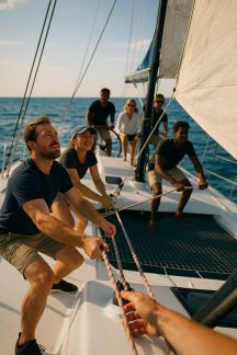Catamaran : naviguer en équipe pour des sensations partagées
