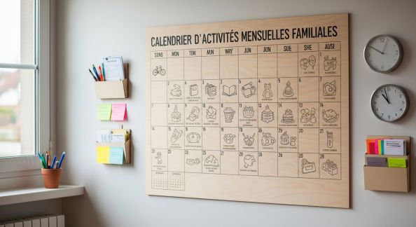 Designer un calendrier d’activités mensuelles en famille : astuces pour s’organiser