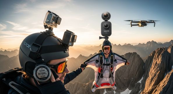 Accessoires high-tech au service des sports extrêmes
