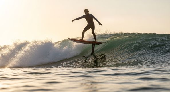 Foil surf : voler au-dessus des vagues, initiation et astuces