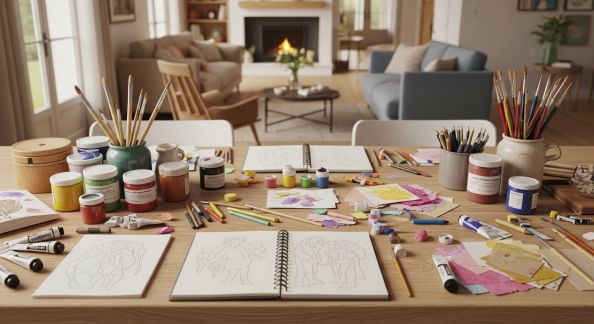 Organiser un atelier créatif à la maison : conseils et inspirations