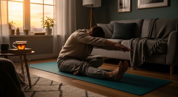 Le stretching du soir : routines simples pour mieux dormir et détendre le corps