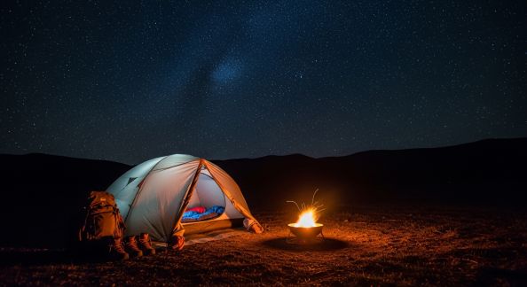 Partir en bivouac : conseils et bonnes pratiques pour dormir sous les étoiles