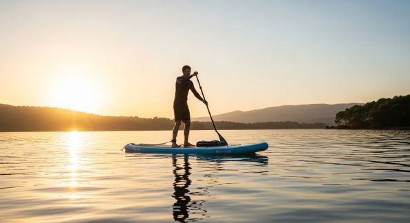 Stand up paddle : équilibre et détente sur tous les plans d’eau