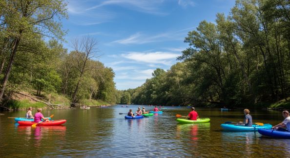 Descente de rivière en bouée : activité rafraîchissante et accessible à tous