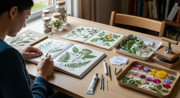 Fabriquer un herbier avec les enfants : astuces pour collecter et classer les plantes