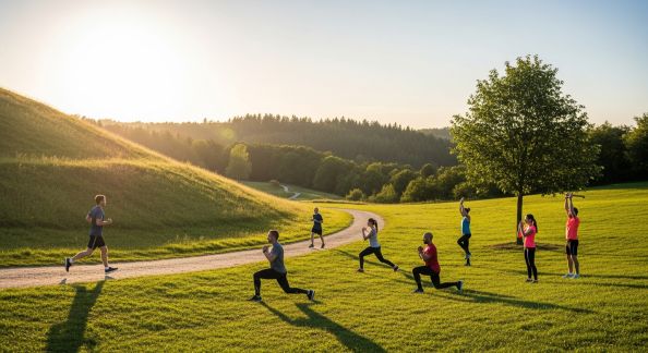 S’entraîner en plein air : idées d’exercices simples et efficaces