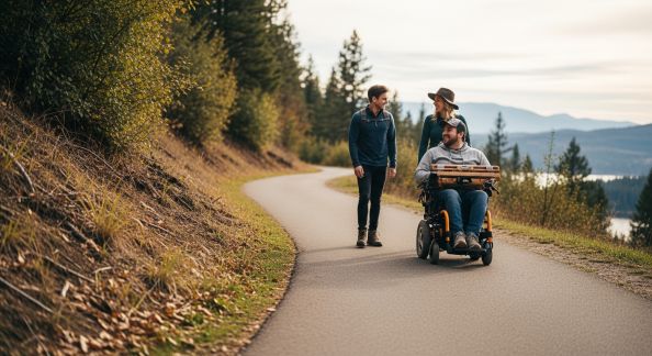 Organiser une randonnée accessible aux personnes à mobilité réduite