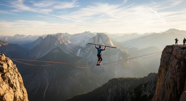 Découvrir le slackline extrême : initiation, astuces et sécurité