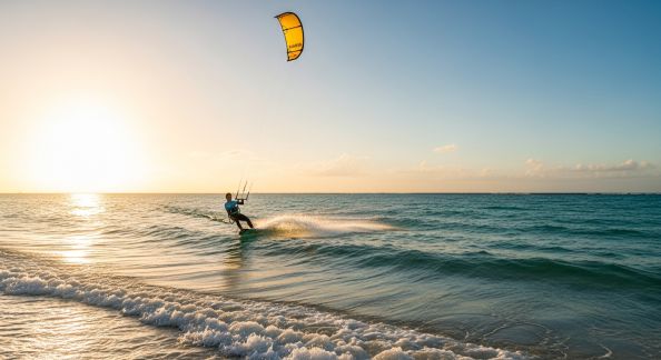 Kitesurf : voler entre ciel et mer, les bases pour débuter
