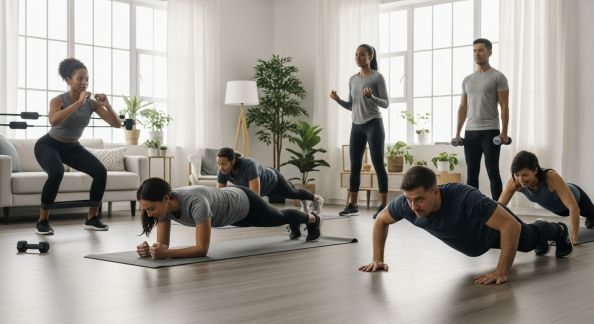 S’initier au circuit training à la maison : conseils pour tous niveaux