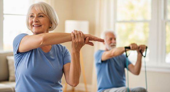 Sport d’intérieur pour seniors : conseils et mouvements adaptés