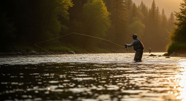  pêche à la mouche en rivière : une expérience apaisante au fil de l’eau