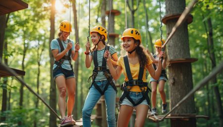 Accrobranche : la sortie familiale qui allie sport et nature