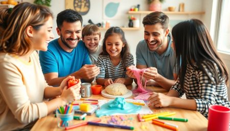 Activités créatives en famille : pâte à sel, slime et autres idées amusantes