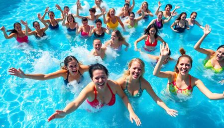 Aqua-zumba : un cocktail explosif de fitness et de fun dans l'eau