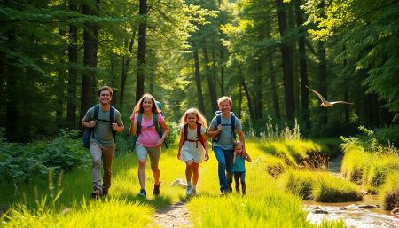Balades en famille : randonnées et découvertes naturelles pour petits et grands
