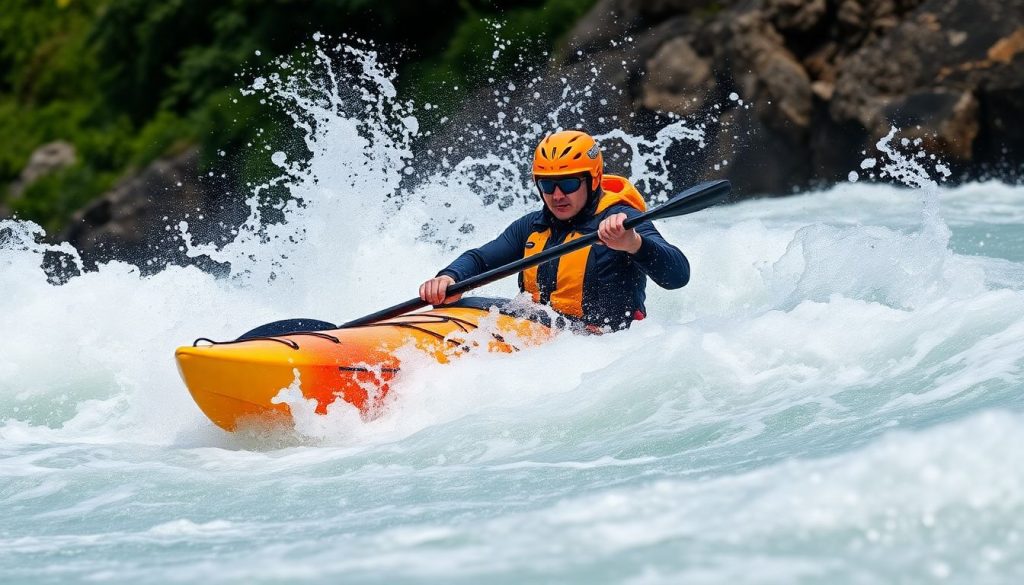 Canoë-kayak en eaux vives : quand vitesse et précision s'allient pour une expérience unique