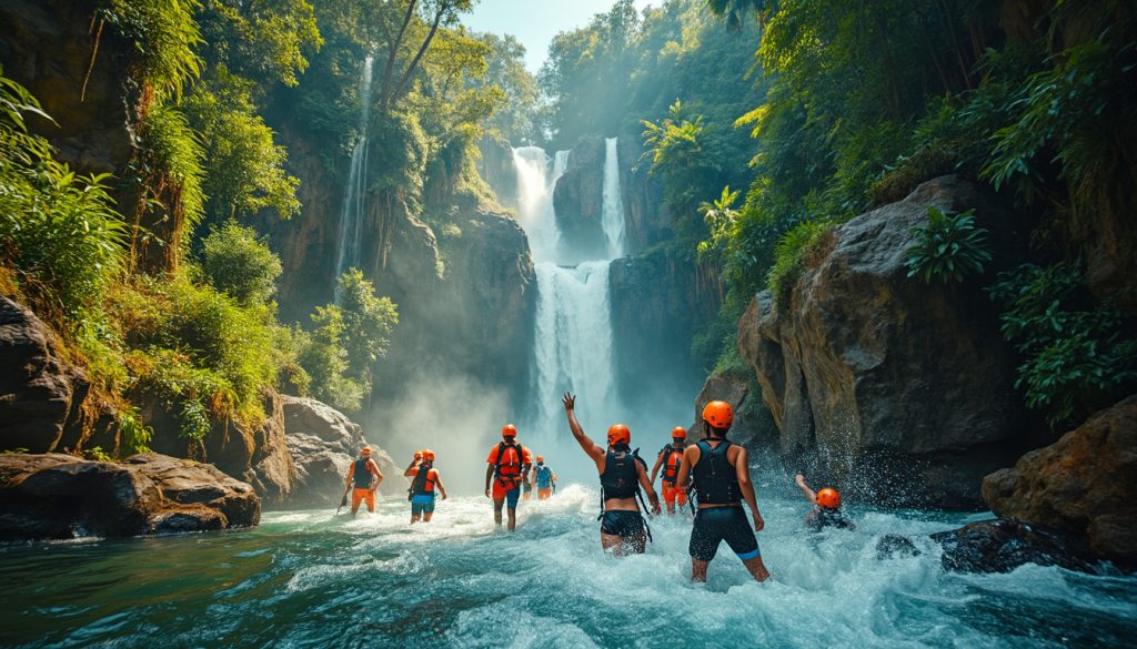 Canyoning : plongez dans l'adrénaline des rivières et cascades