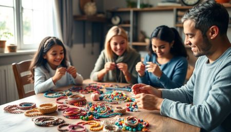 Créez des bijoux artisanaux en famille : des souvenirs uniques à partager