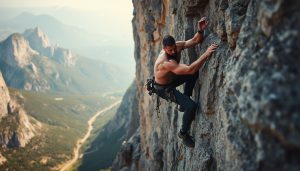 Grimper vers les sommets : l'escalade en falaise, un défi physique et mental