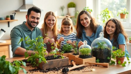 Mini potager ou terrarium : une activité écolo et ludique à faire en famille