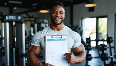 Programme muscu coach sportif papier