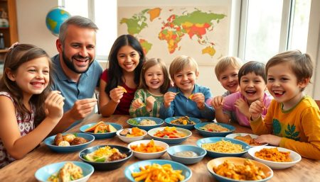 Voyage culinaire en famille : initiez vos enfants aux saveurs du monde