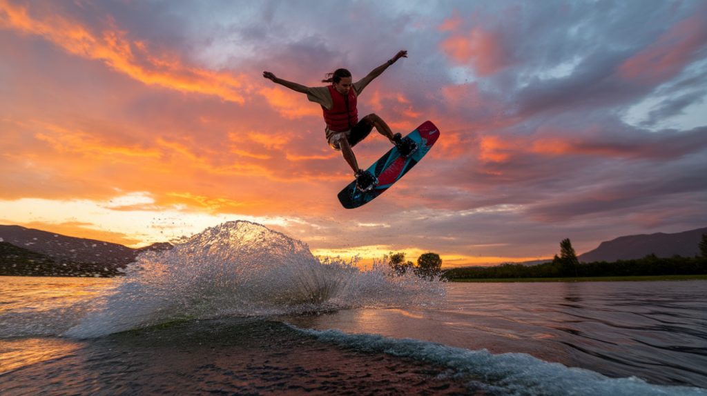 wakeboarding