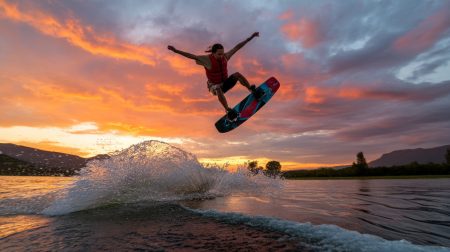 wakeboarding